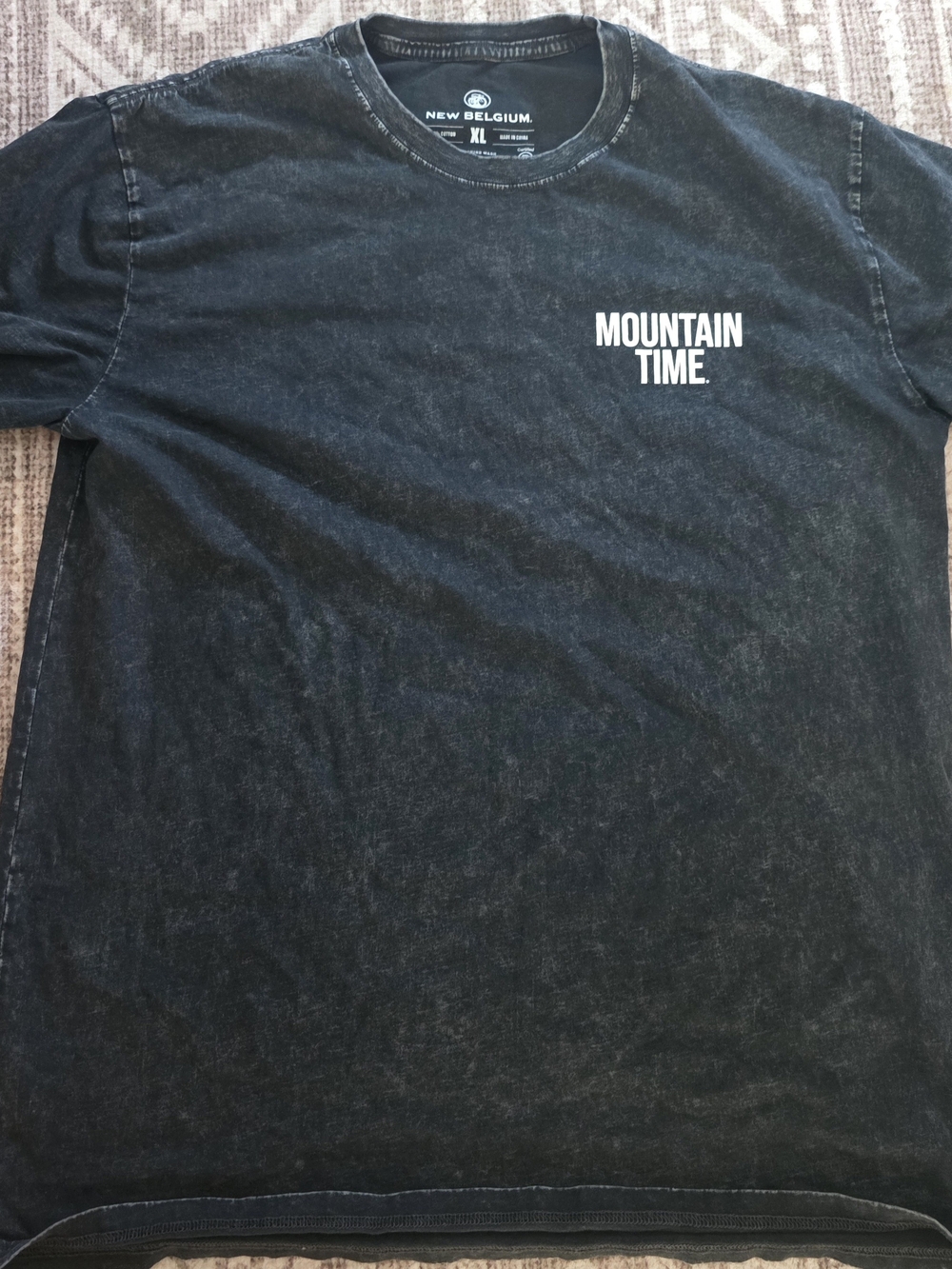 Mountain Time Black Graphic Tee - Men's